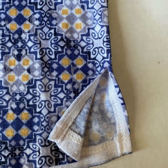 CJ Banks Short Sleeve Top Blue Size 2X - Picture 9 of 16